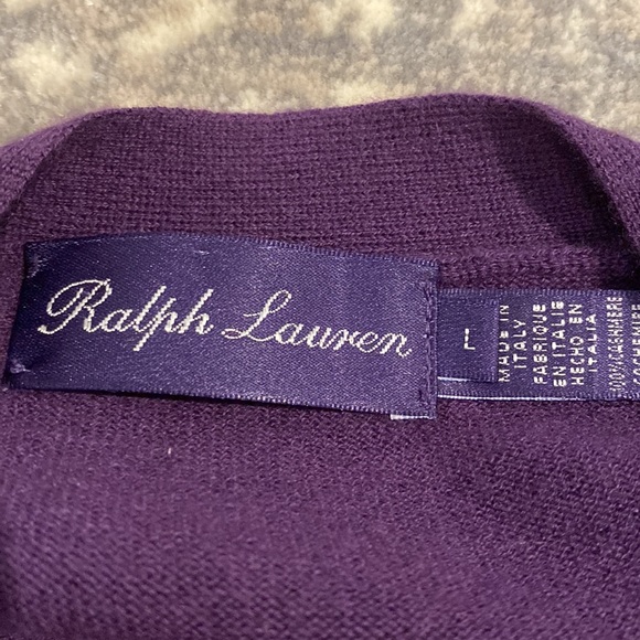 RALPH LAUREN PURPLE LABEL MENS CARDIGAN SIZE L - Picture 2 of 13